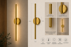 Lámpara Magnética de Pared LED Recargable