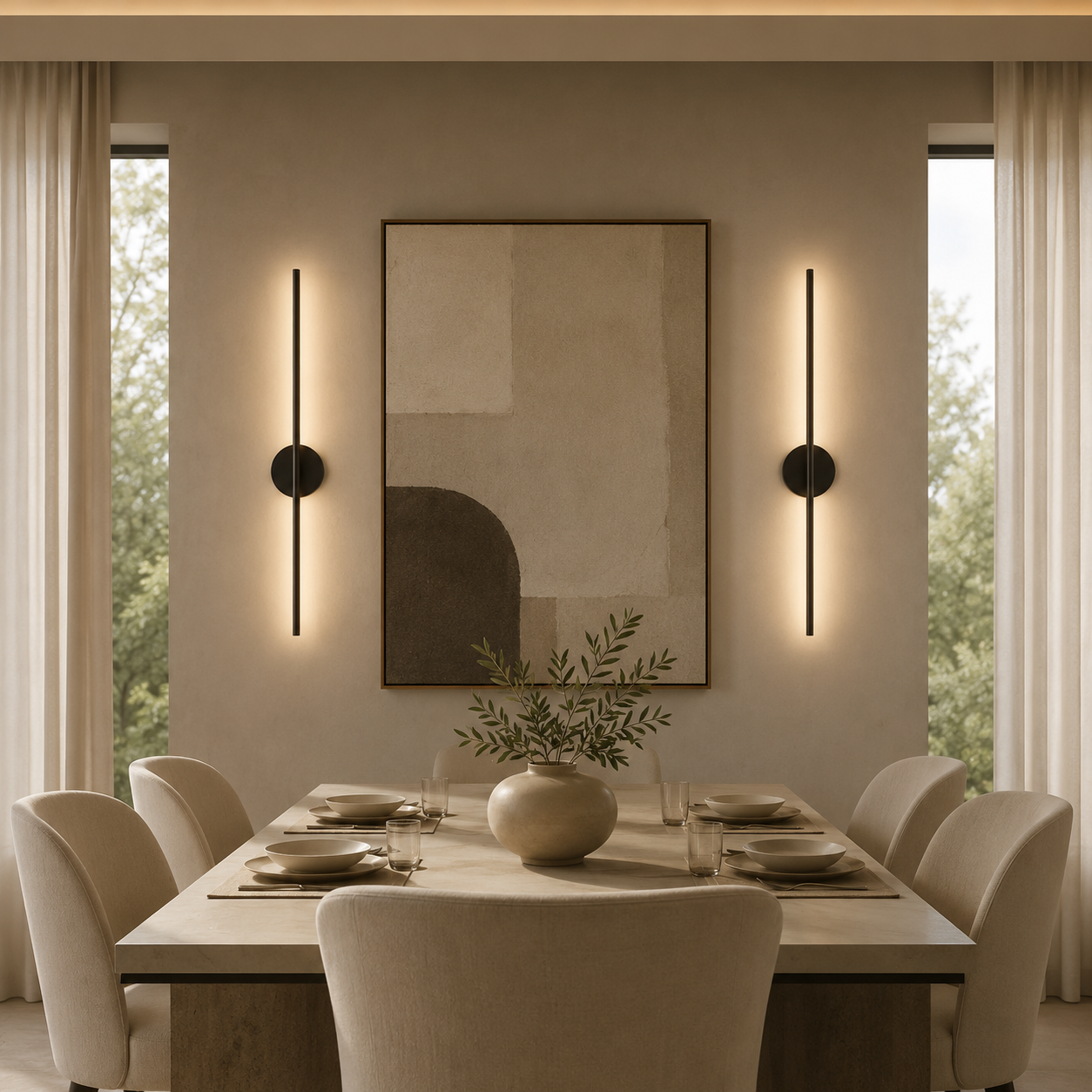 Lámpara Magnética de Pared LED Recargable
