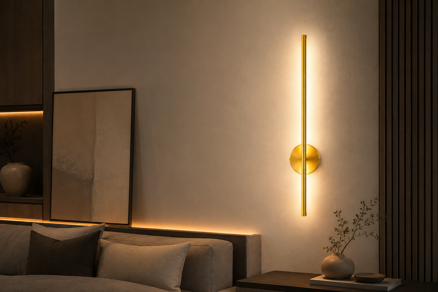 Lámpara Magnética de Pared LED Recargable