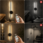 Lámpara Magnética de Pared LED Recargable